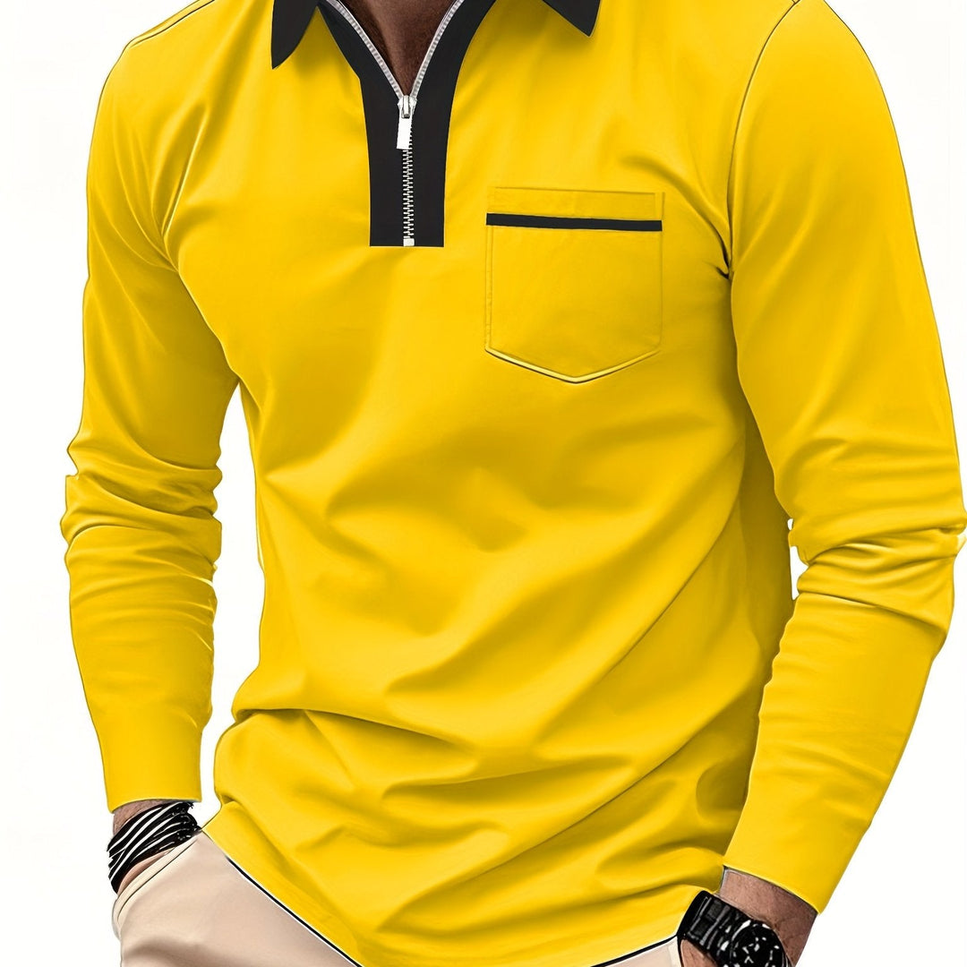Curtis | Raffinerad Zip-Krage Polotröja