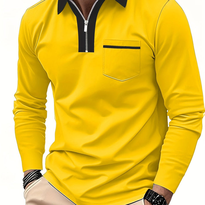 Curtis | Raffinerad Zip-Krage Polotröja