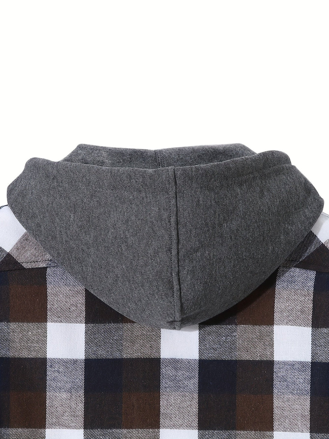 Braxton | Rutig Hoodie Skjorta