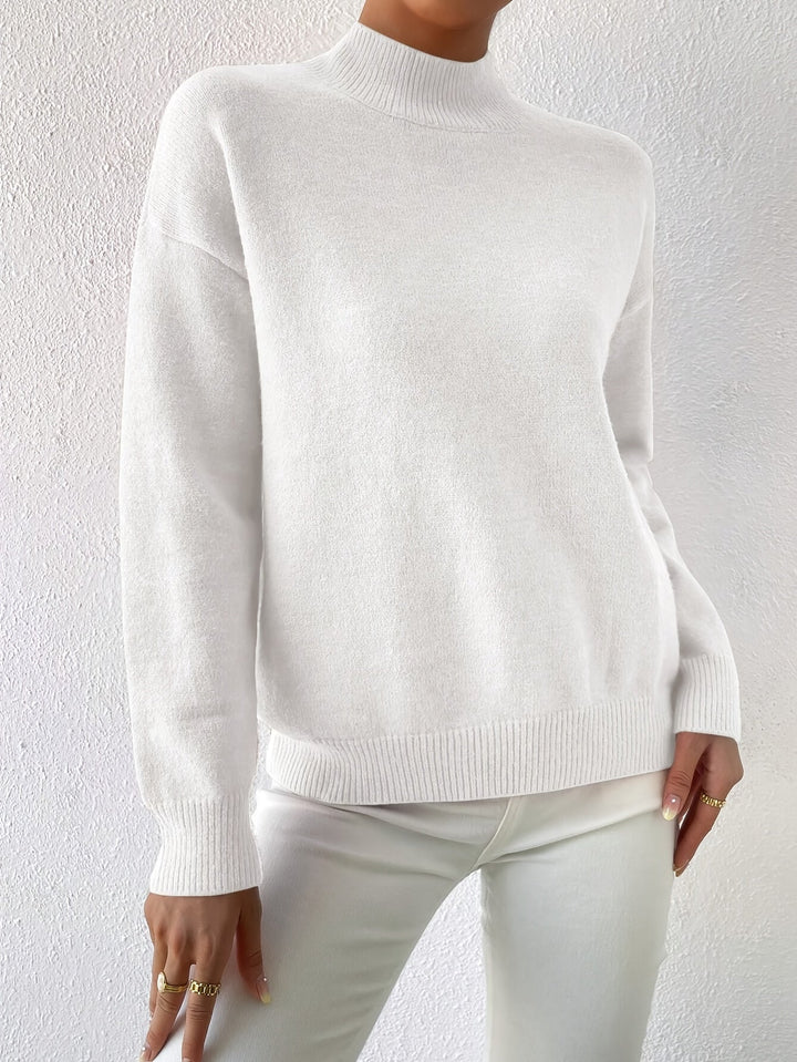 Lorelei | Förfinad Mock Neck Tröja
