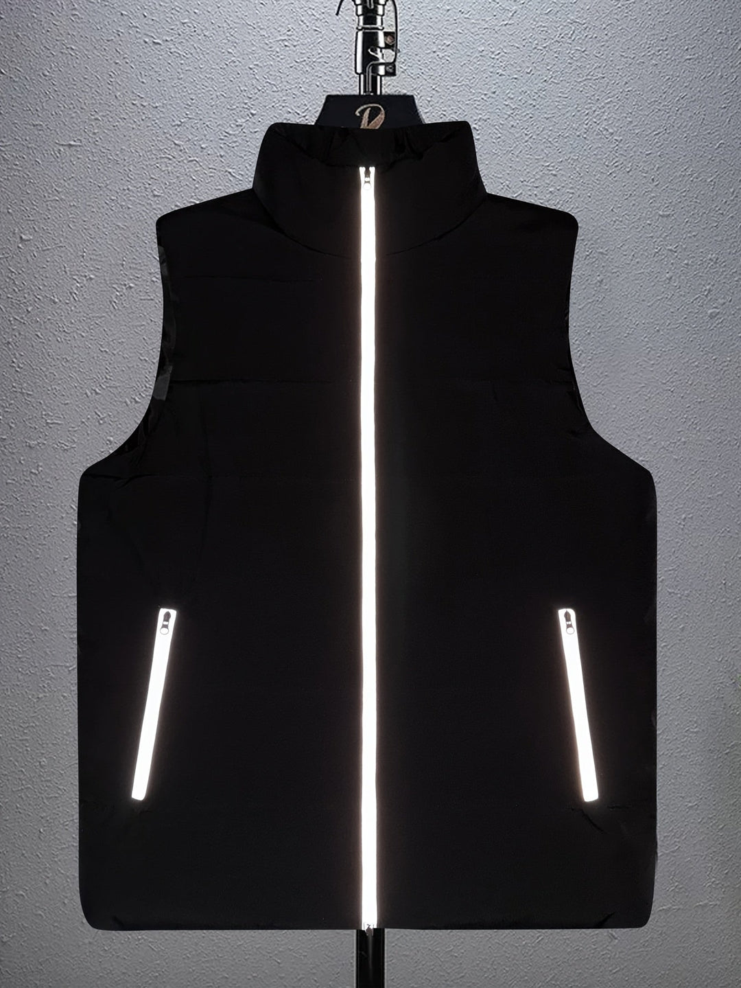 Calvin | Vadderad Zip-Up Västen