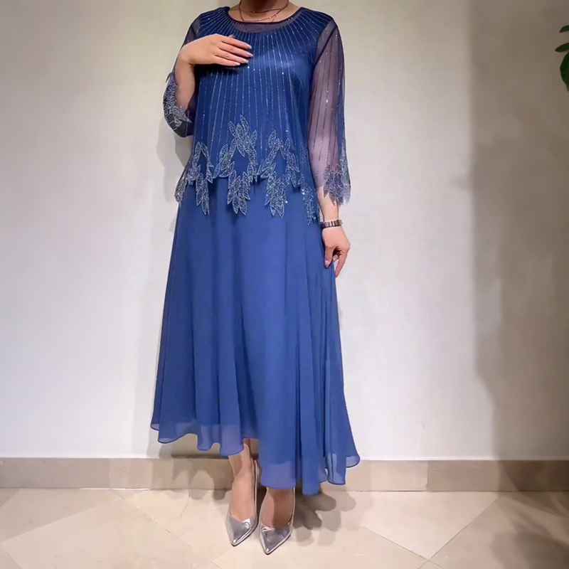 Ava | Stilig Casual Midi Klänning