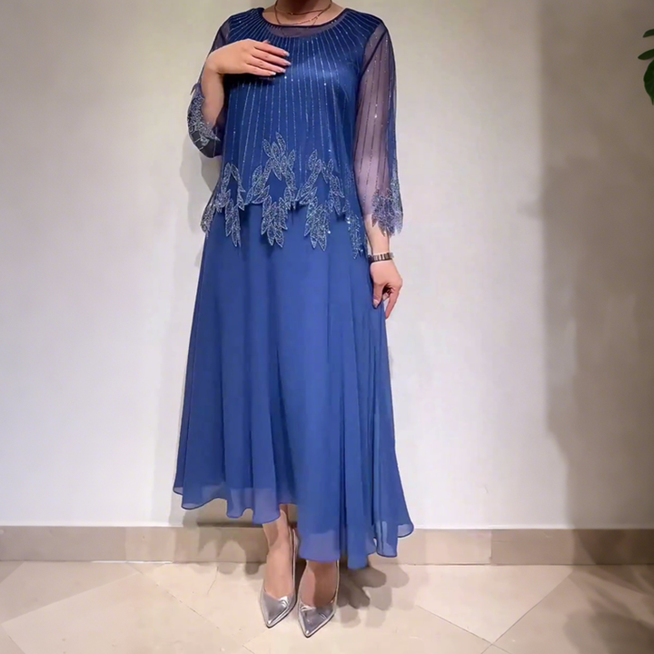 Ava | Stilig Casual Midi Klänning