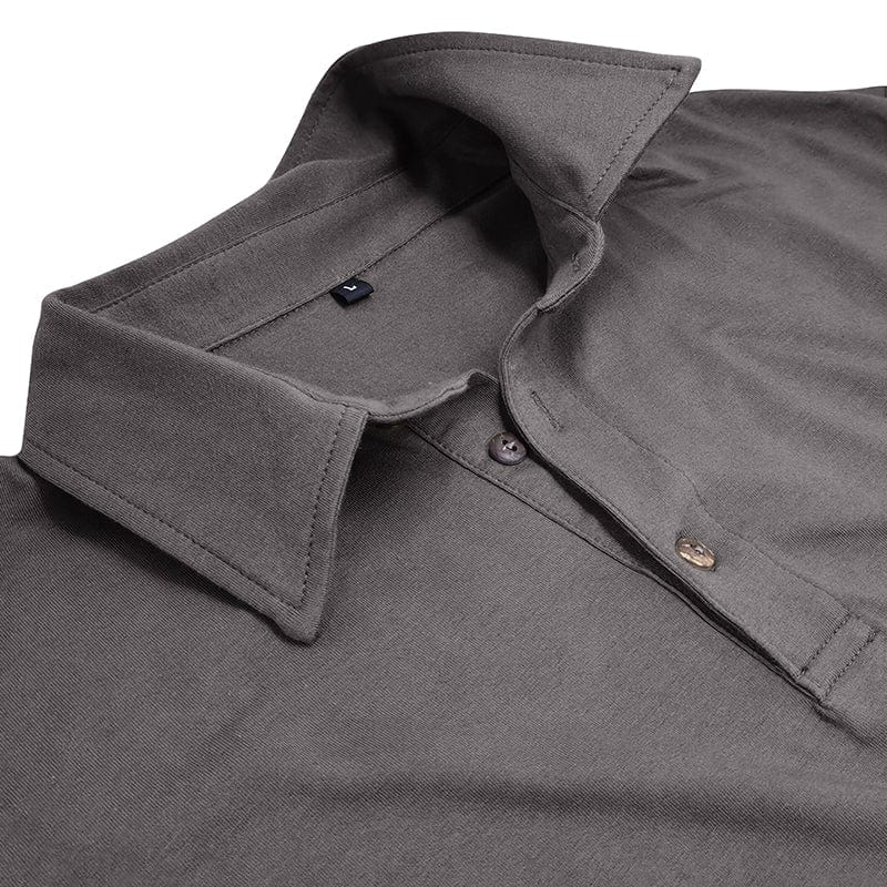 Travis Owen | Stilig Premium Långärmad Polo