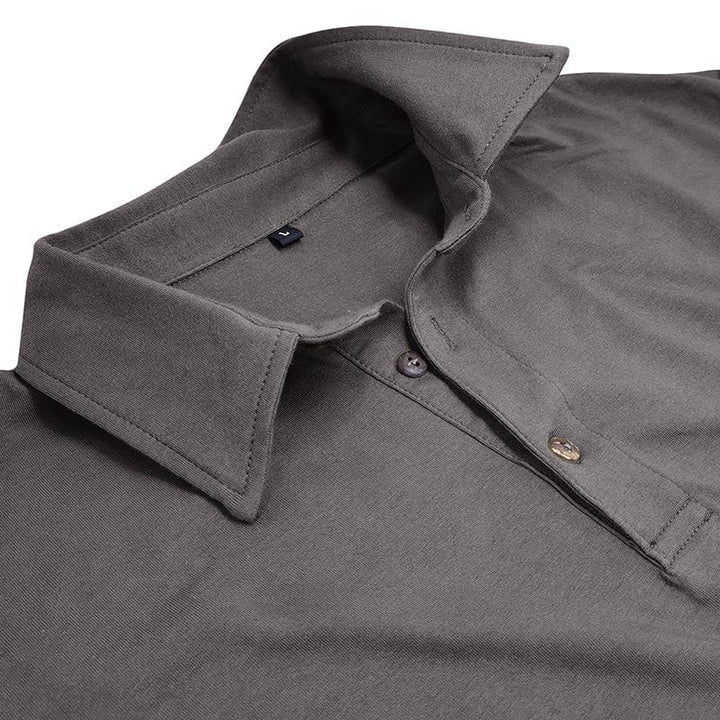 Travis Owen | Stilig Premium Långärmad Polo