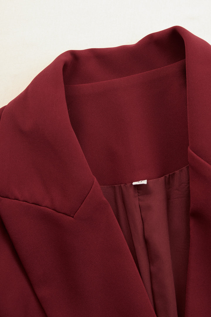 Camille | Stilig Skräddarsydd V-ringad Blazer Klänning