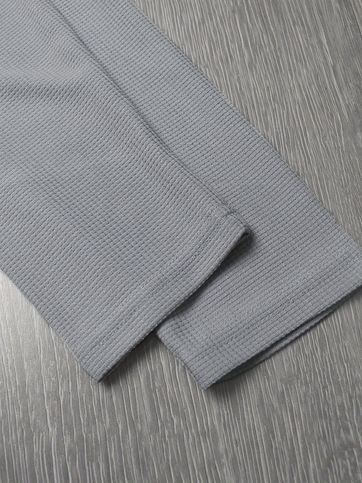 Graham | Klassisk Button Henley Skjorta