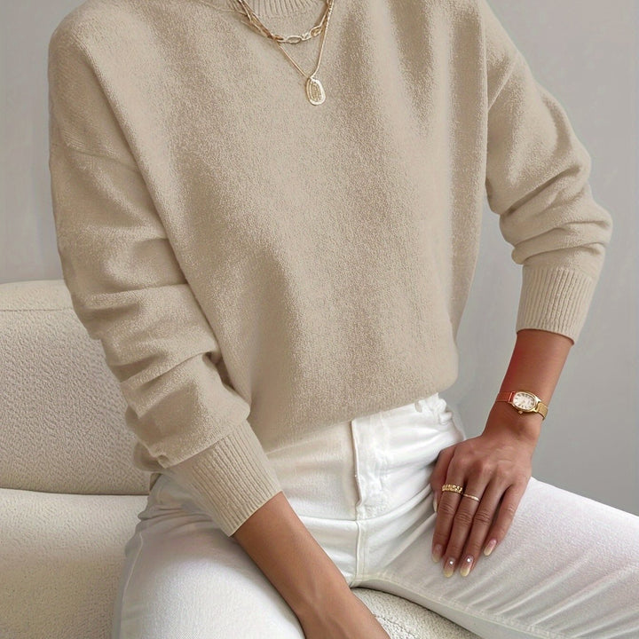 Lorelei | Förfinad Mock Neck Tröja