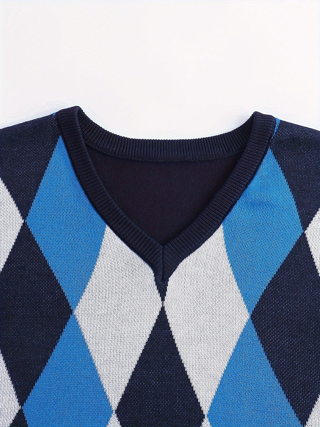 Chandler | Klassisk Argyle Tröja Väster