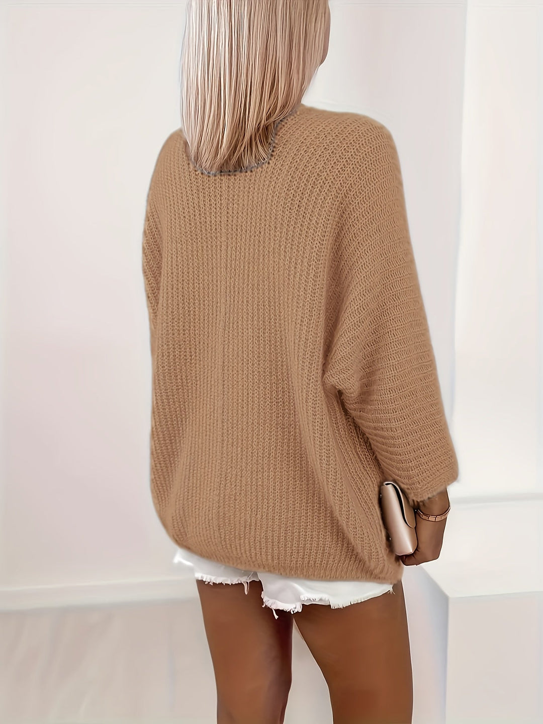 Bridget | Avslappnad Öppen Framsidan Cardigan