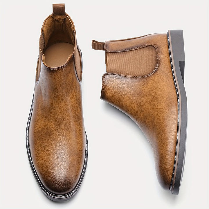 Nelson | Raffinerade Slip-On Chelsea Boots
