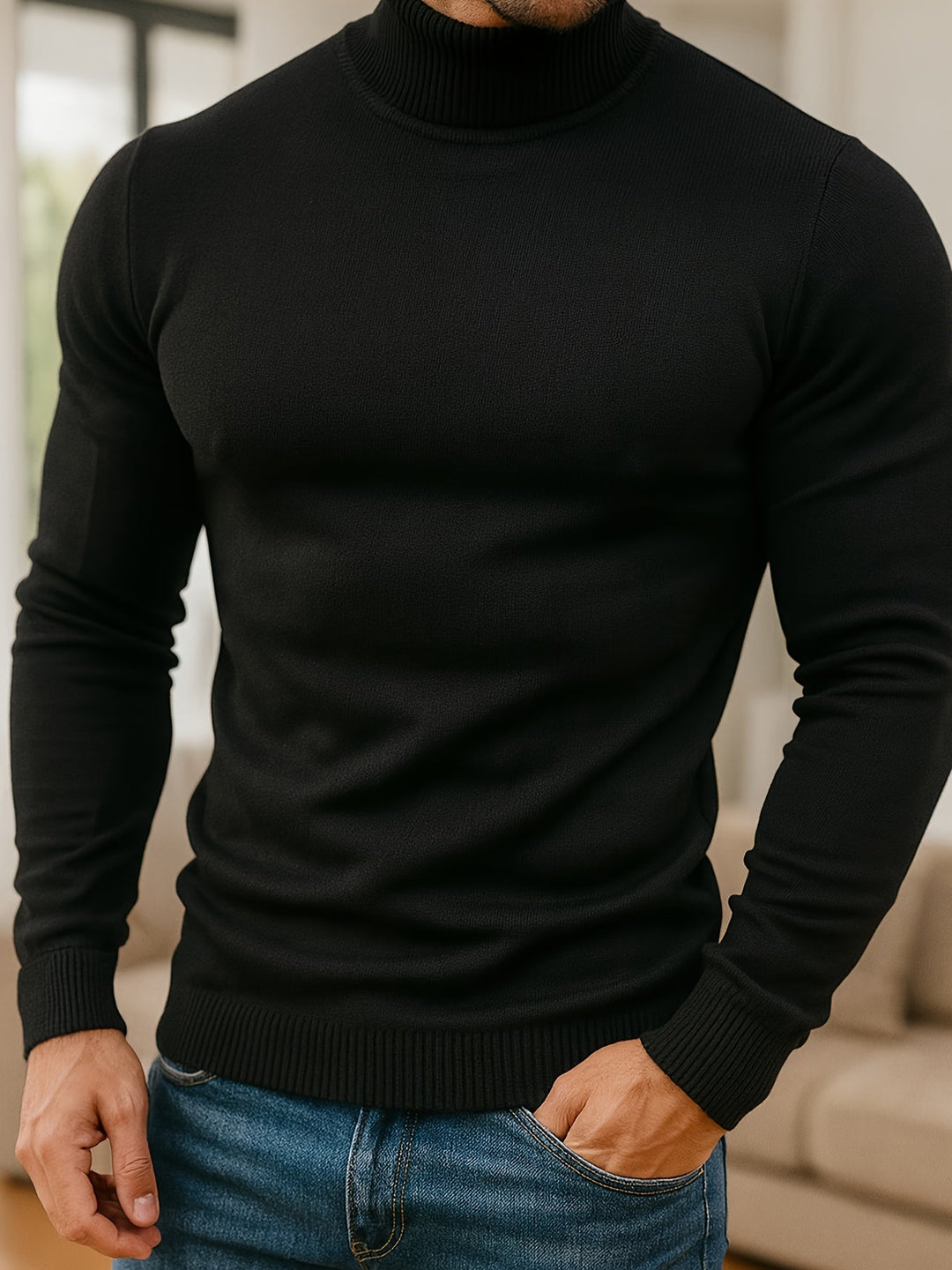 Frederick | Fins High-Neck Tröja