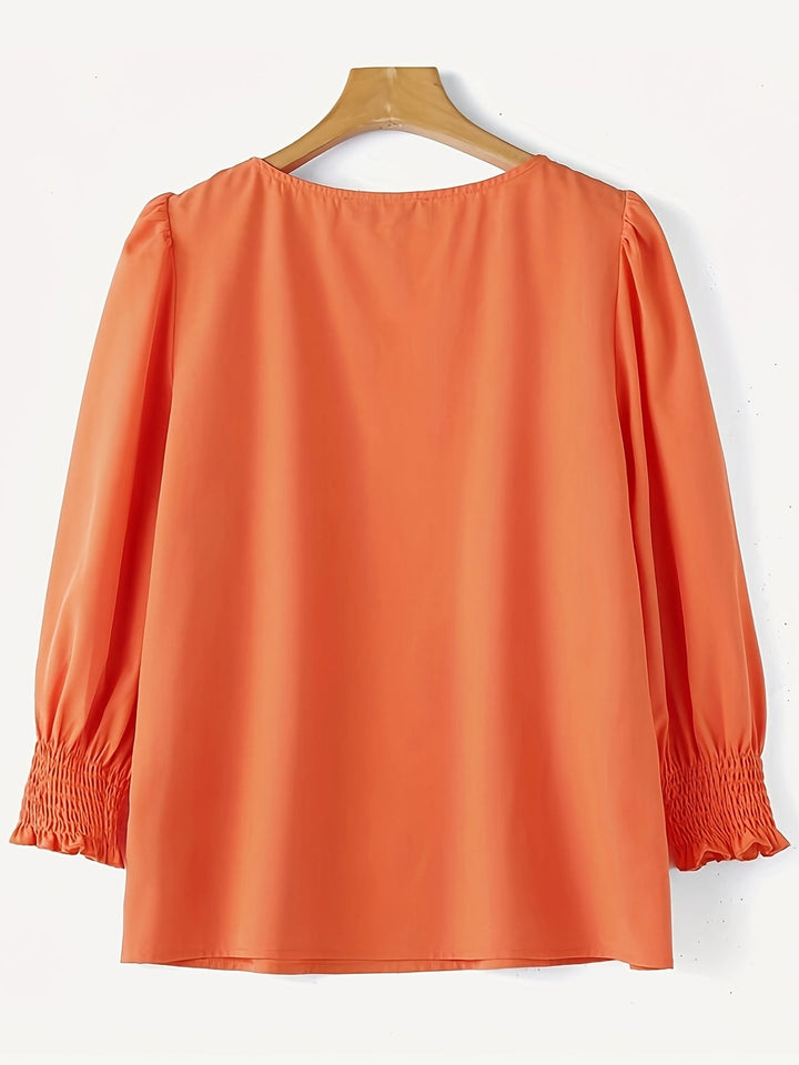 Ellen | Blus med Puffärmar