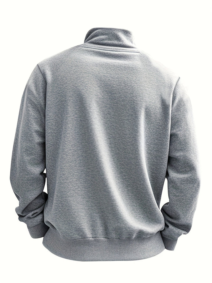 Emmett | Raffinerad Halv-Zip Pullover
