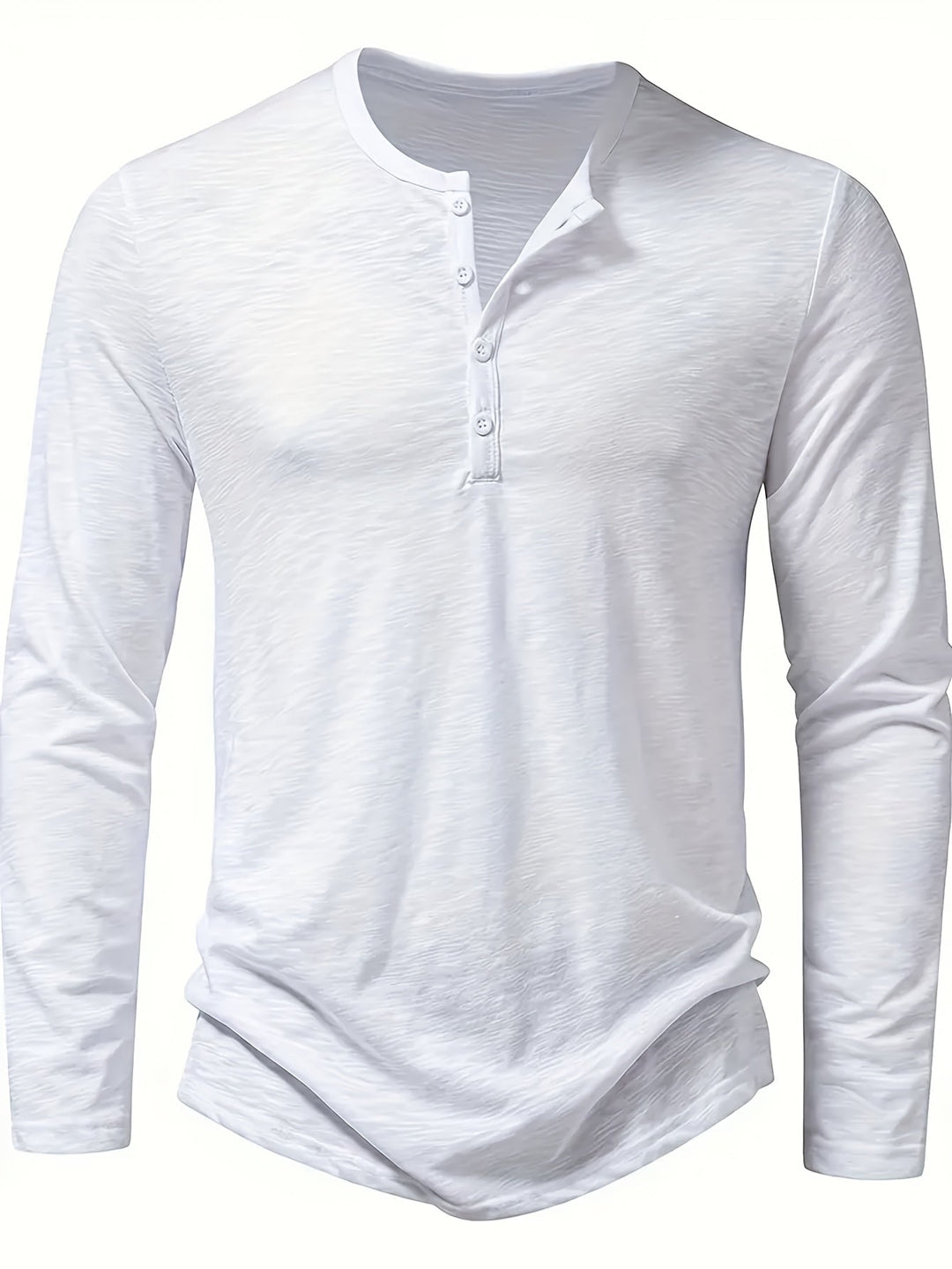 Dalton | Klassisk Knapp-Placket Henley