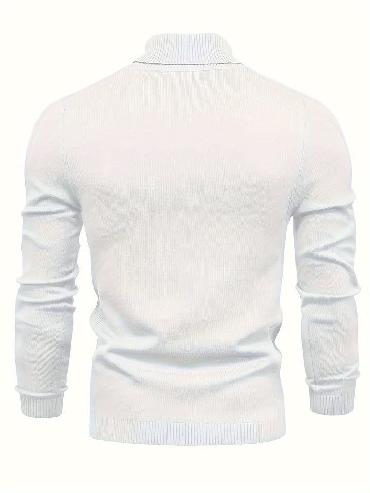 Malcolm | Klassisk Mock-Neck Tröja