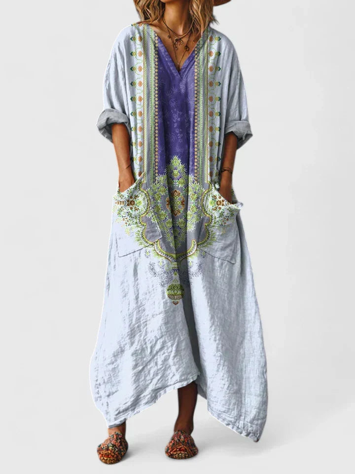 Aurora | Elegant Oversize Klänning med Fickor