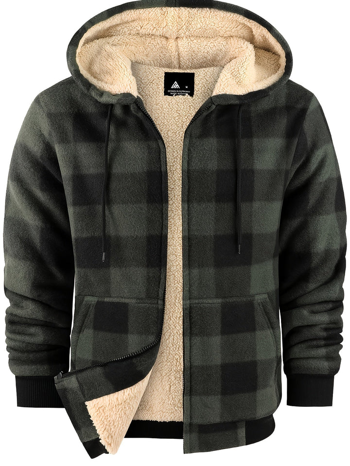 Declan | Mysig Hooded Zip-Up Jacka