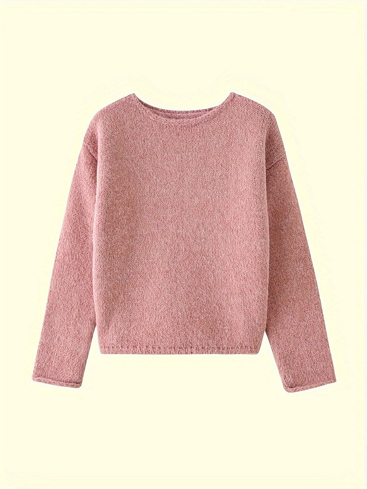 Noreen | Avslappnad Crew Neck Tröja