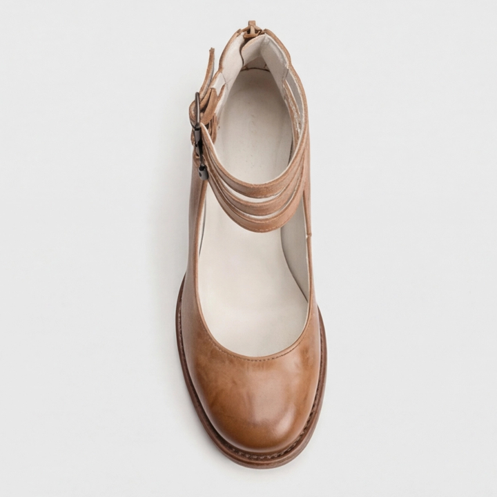 Sommar | Elegant Retro Ankelremmar Klackar