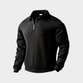 Hudson | Texturerad Halvdraget Pullover