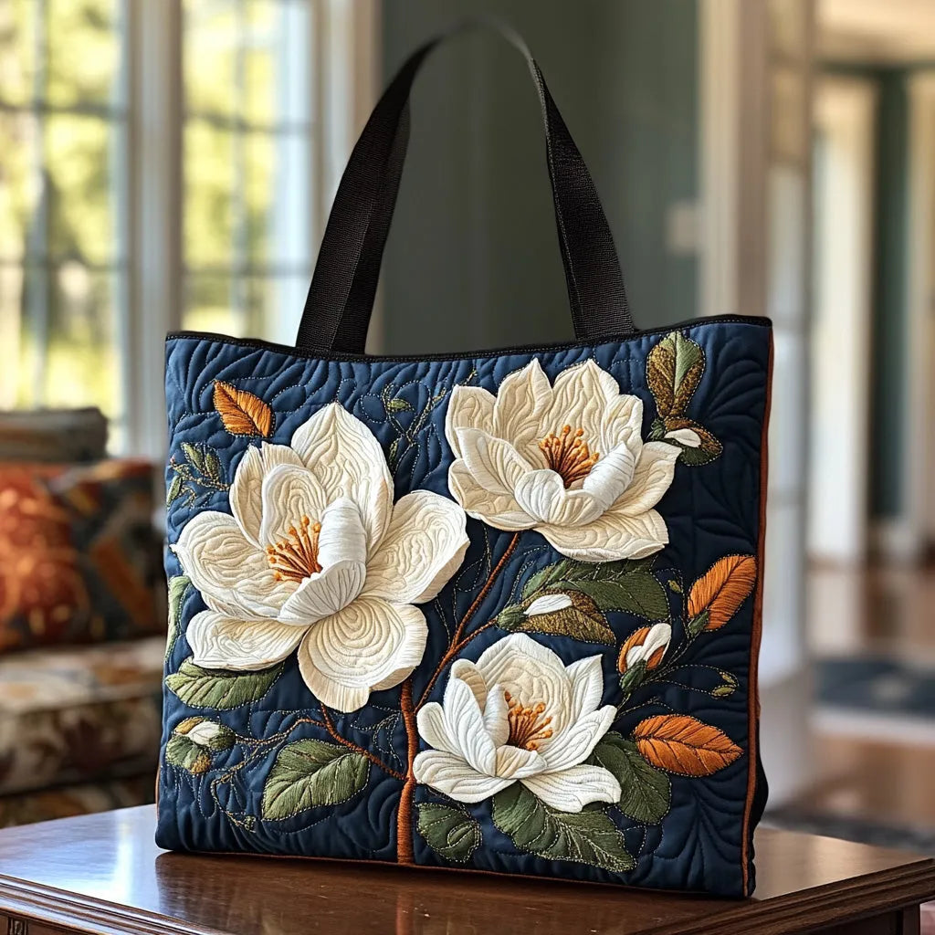Christina | Elegant Blomsterkonst Tote Bag