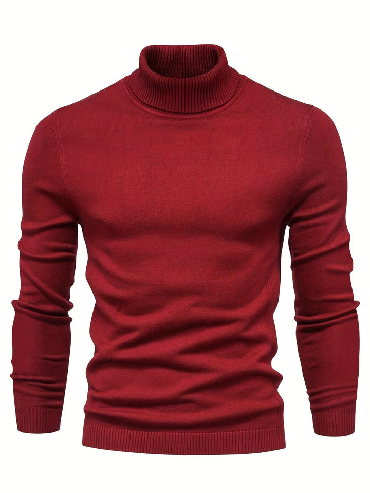 Malcolm | Klassisk Mock-Neck Tröja