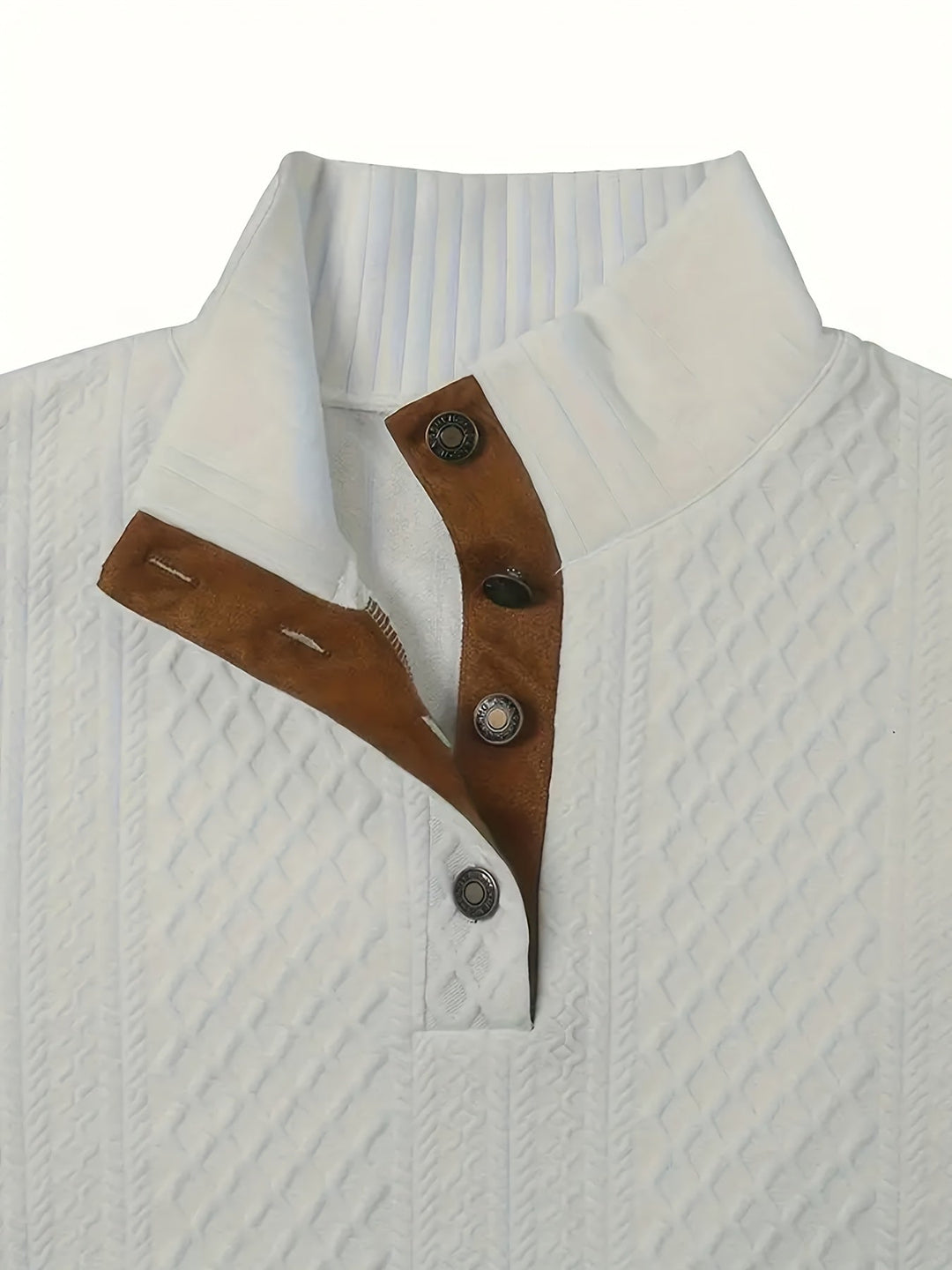 Ronan | Ståkrage Knapp Henley Tröja