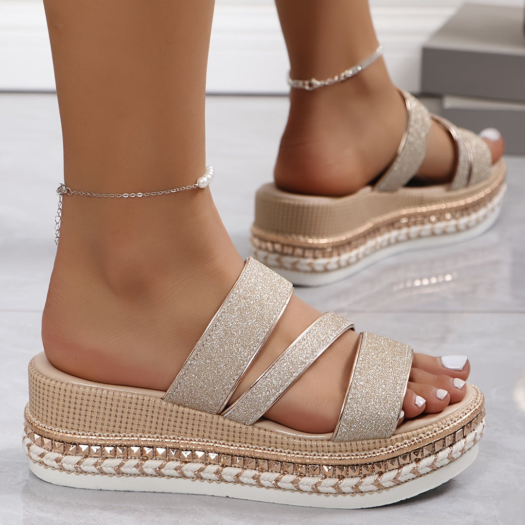 Layla | Premium Bekväm Kilklack Sandal