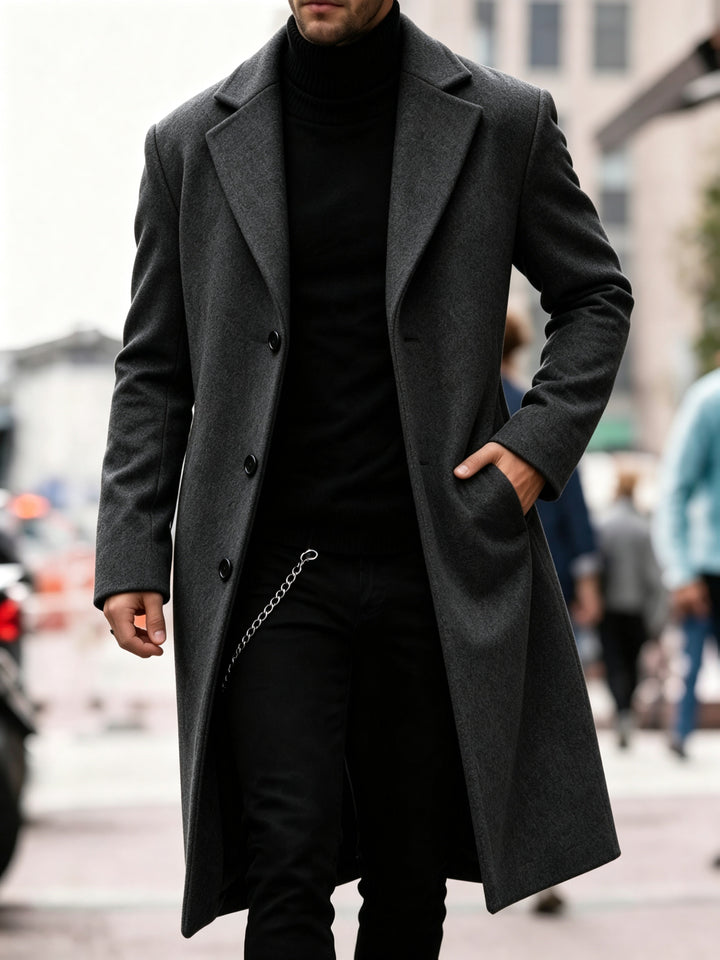 Chandler | Raffinerad Lång Trench Coat