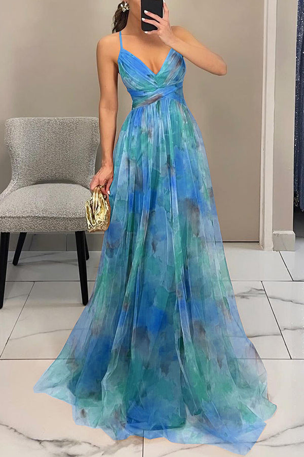 Giselle | Elegant Flow Maxi Klänning