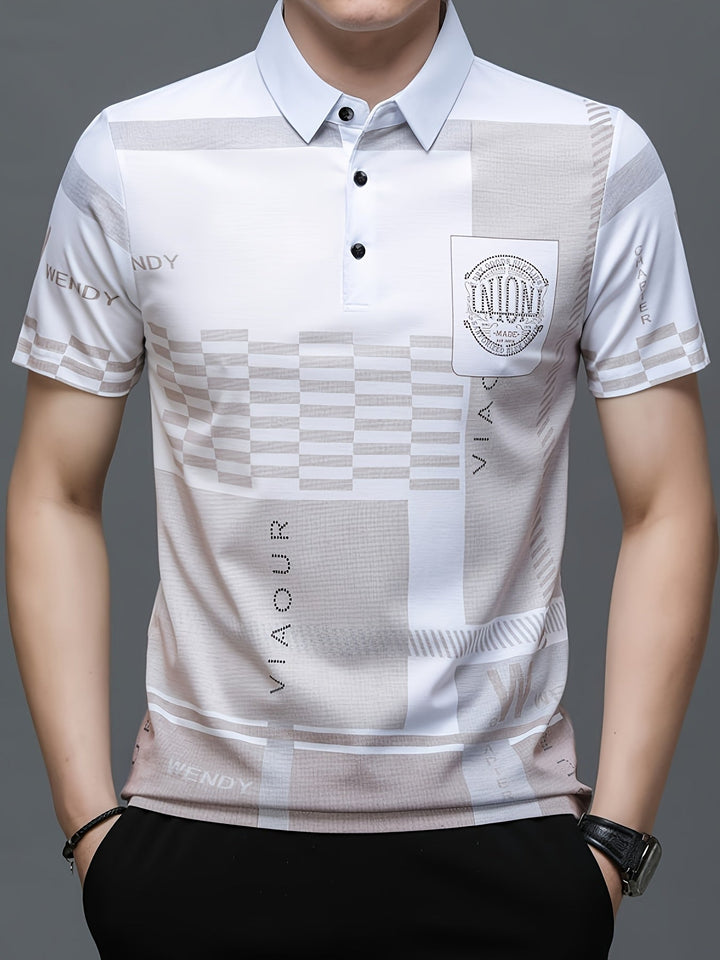 Nathaniel | Fins Colorblock Polo Skjorta