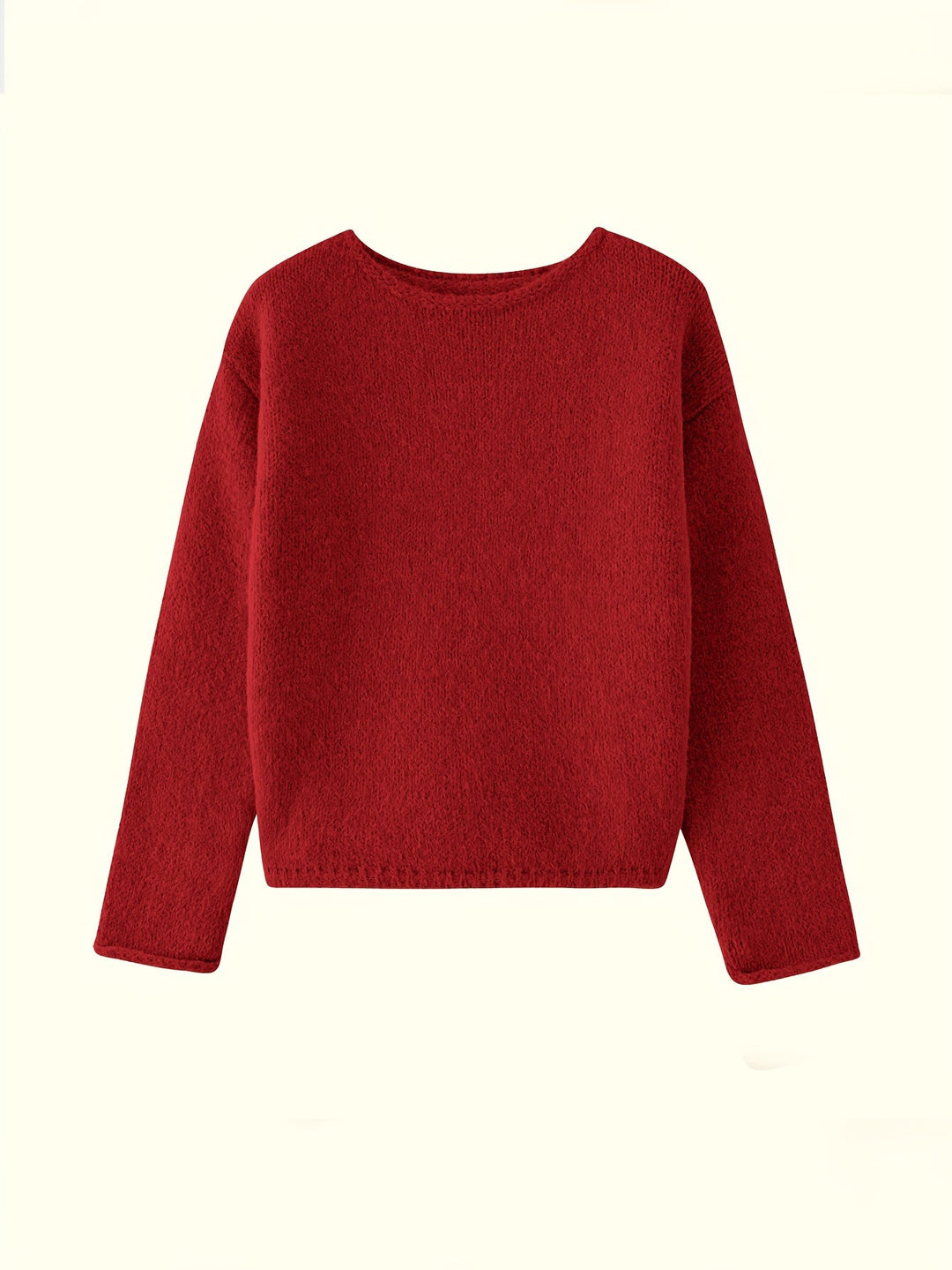 Noreen | Avslappnad Crew Neck Tröja