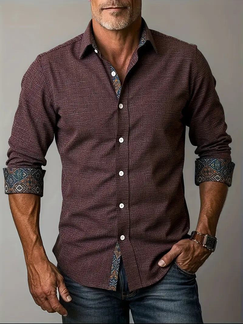 Theo | Skräddarsydd Button-Up Skjorta