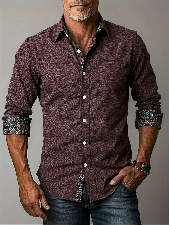 Theo | Skräddarsydd Button-Up Skjorta