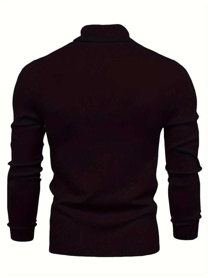 Malcolm | Klassisk Mock-Neck Tröja