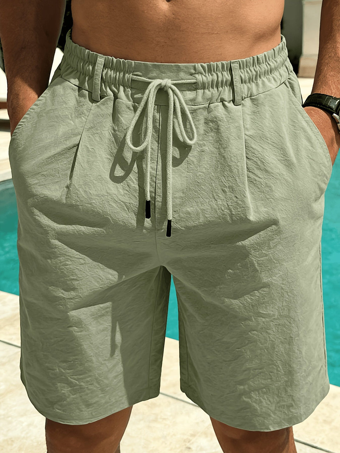 Trevor | Avslappnade Dragsko Shorts