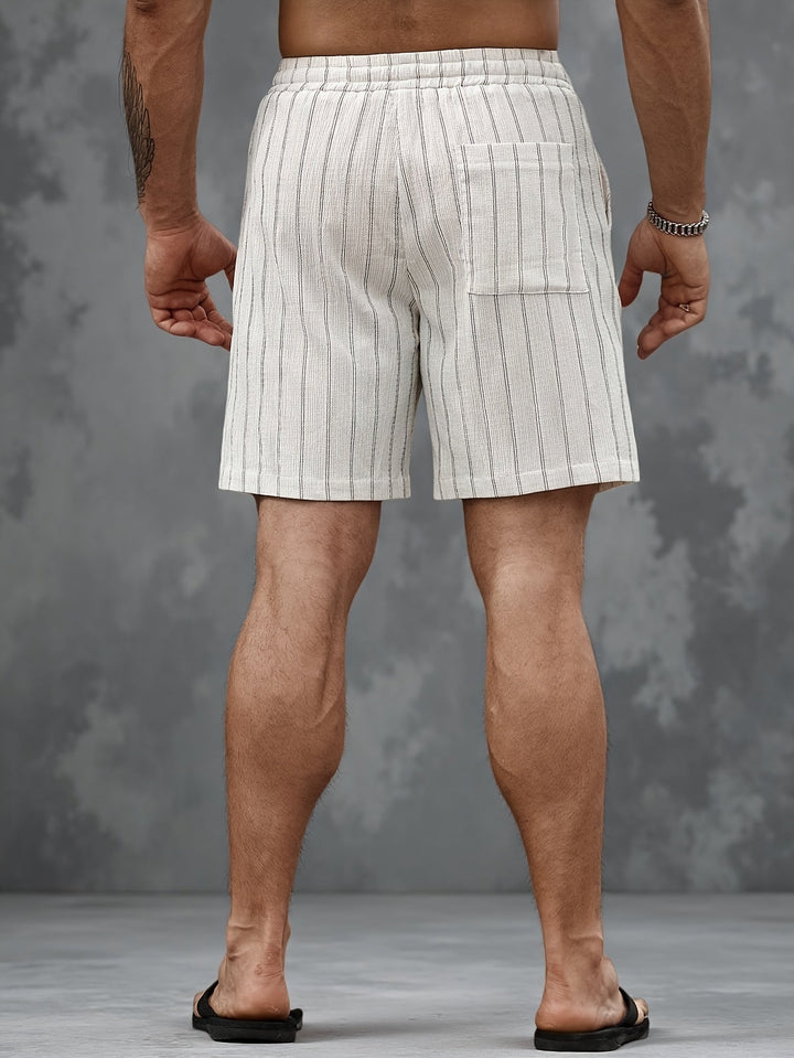 Gregory | Avslappnade Drawstring Shorts
