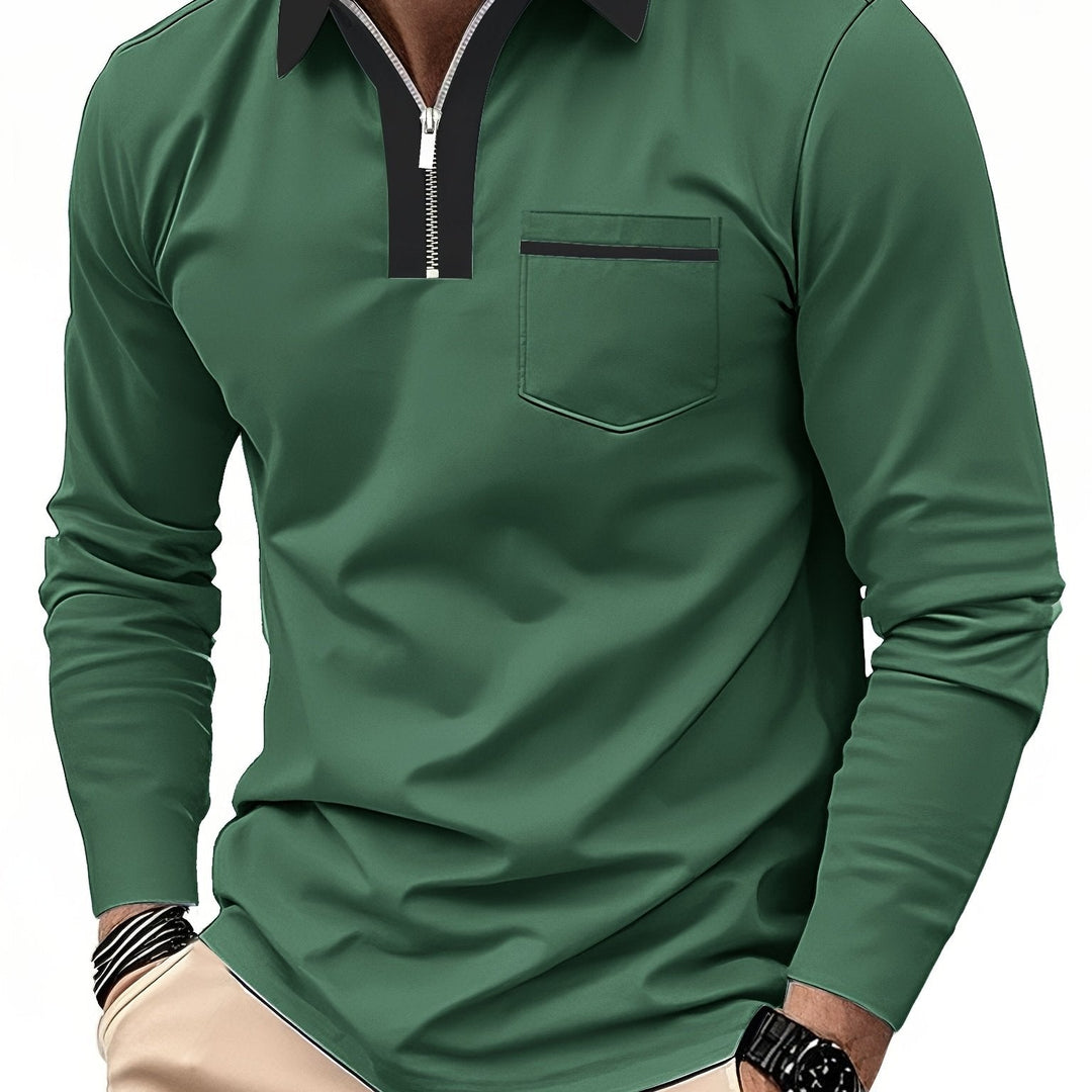 Curtis | Raffinerad Zip-Krage Polotröja