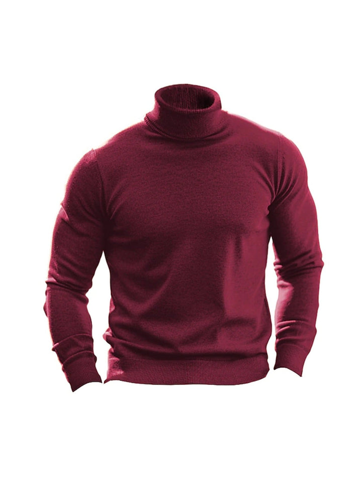 Dominic | Förfinad Höghalsad Turtleneck