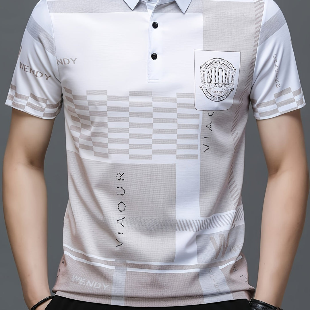 Nathaniel | Fins Colorblock Polo Skjorta