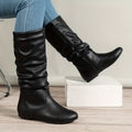 Maureen | Slouchade Stövlar Mid-Calf