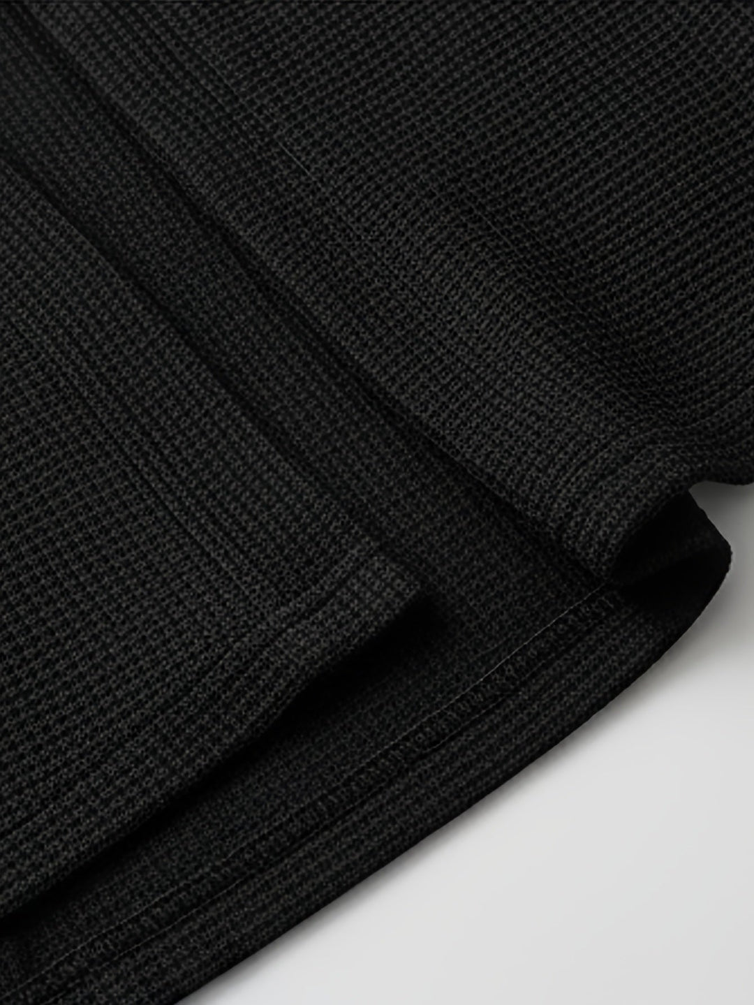 Theodore | Öppen Framsida Texturerad Kofta