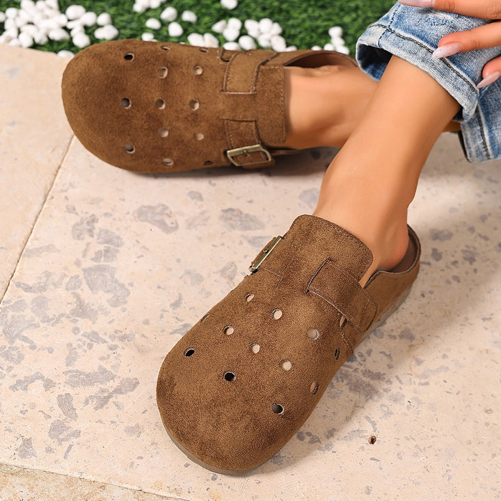 Marion | Spänndetalj Slip-On Träskor
