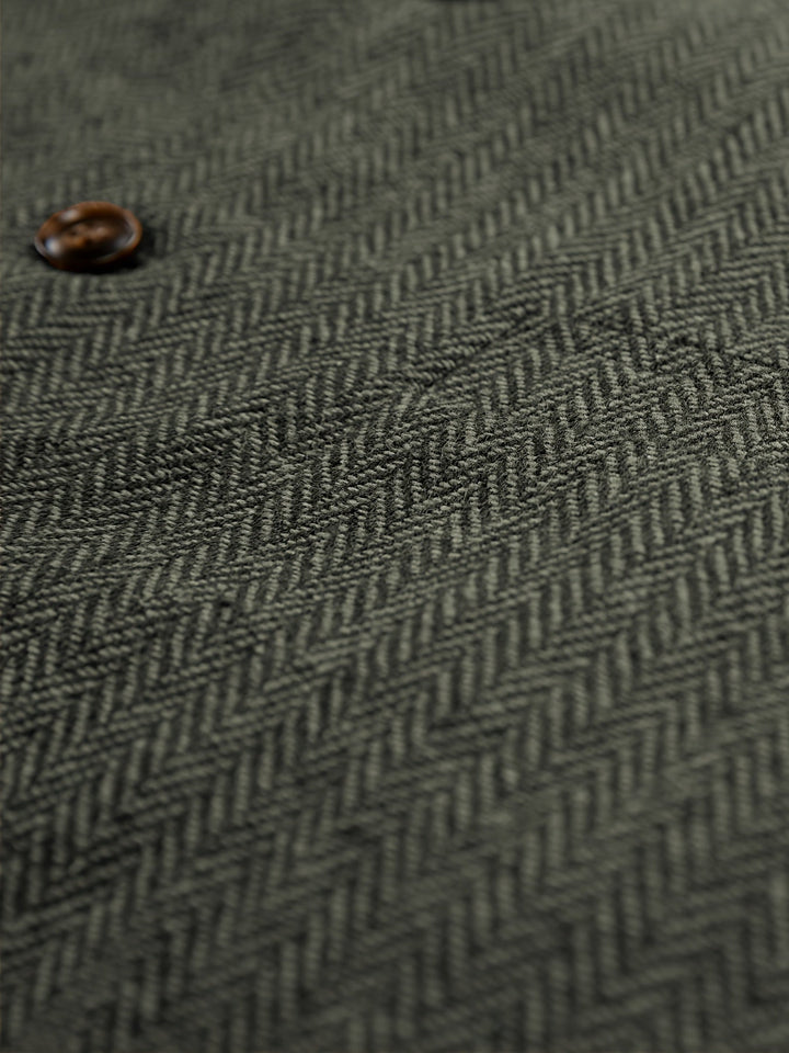Colton | Heritage Herringbone Vest