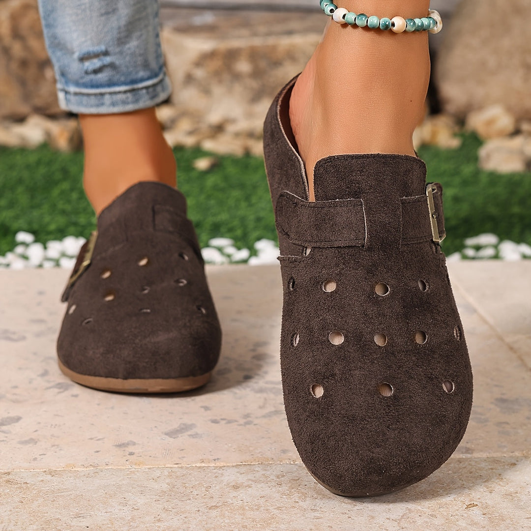 Marion | Spänndetalj Slip-On Träskor