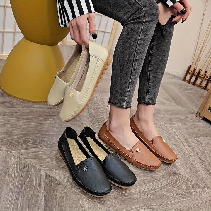 Charlene | Mjuka Slip-On Loafers