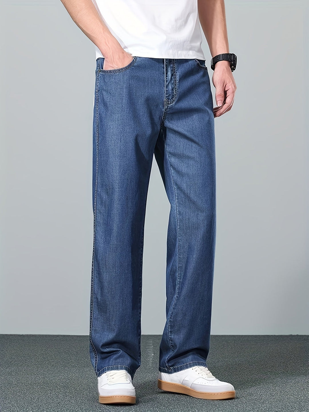 Nash | Avslappnade raka jeans
