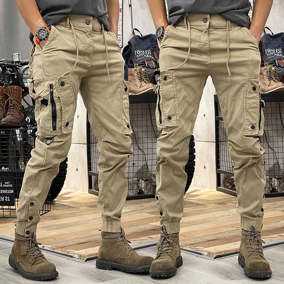 Walter | Premium Cargo Byxor med Flera Fickor