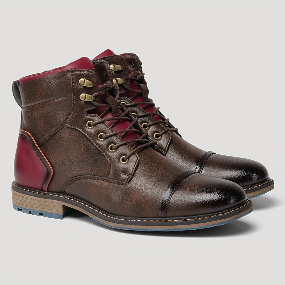 Rupert | Finsydda Cap-Toe Ankstövlar